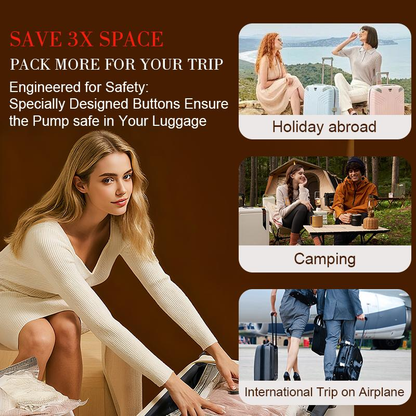 PackWise™ Vacuum Travel Kit