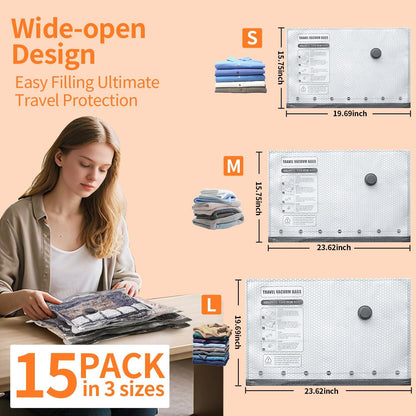 PackWise™ Vacuum Travel Kit